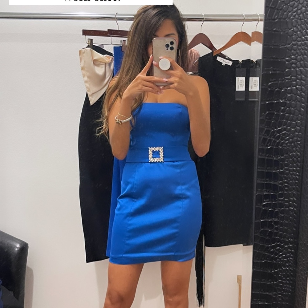 Cobalt Blue Mini dress, worn once